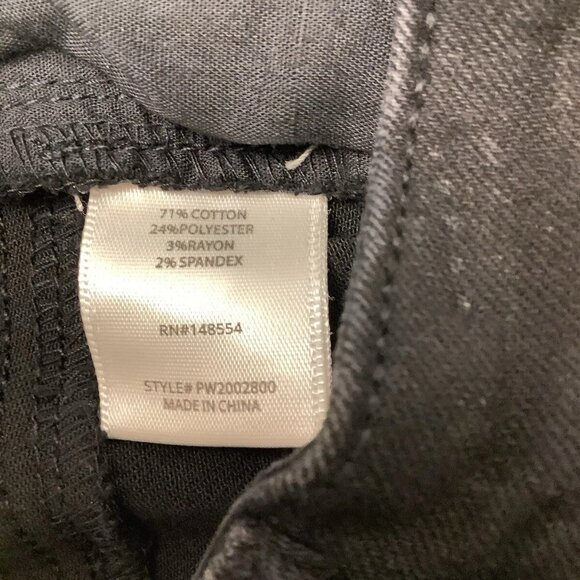 NWT Francesca's High Rise Skinny Stretch Jeans Black Denim Size 27 - Picture 6 of 9